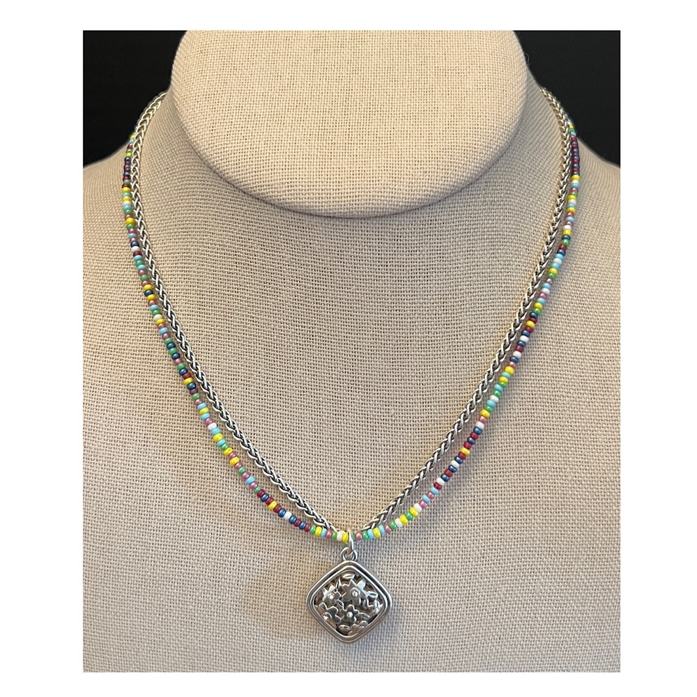 Rare Brighton Dual Strand Necklace